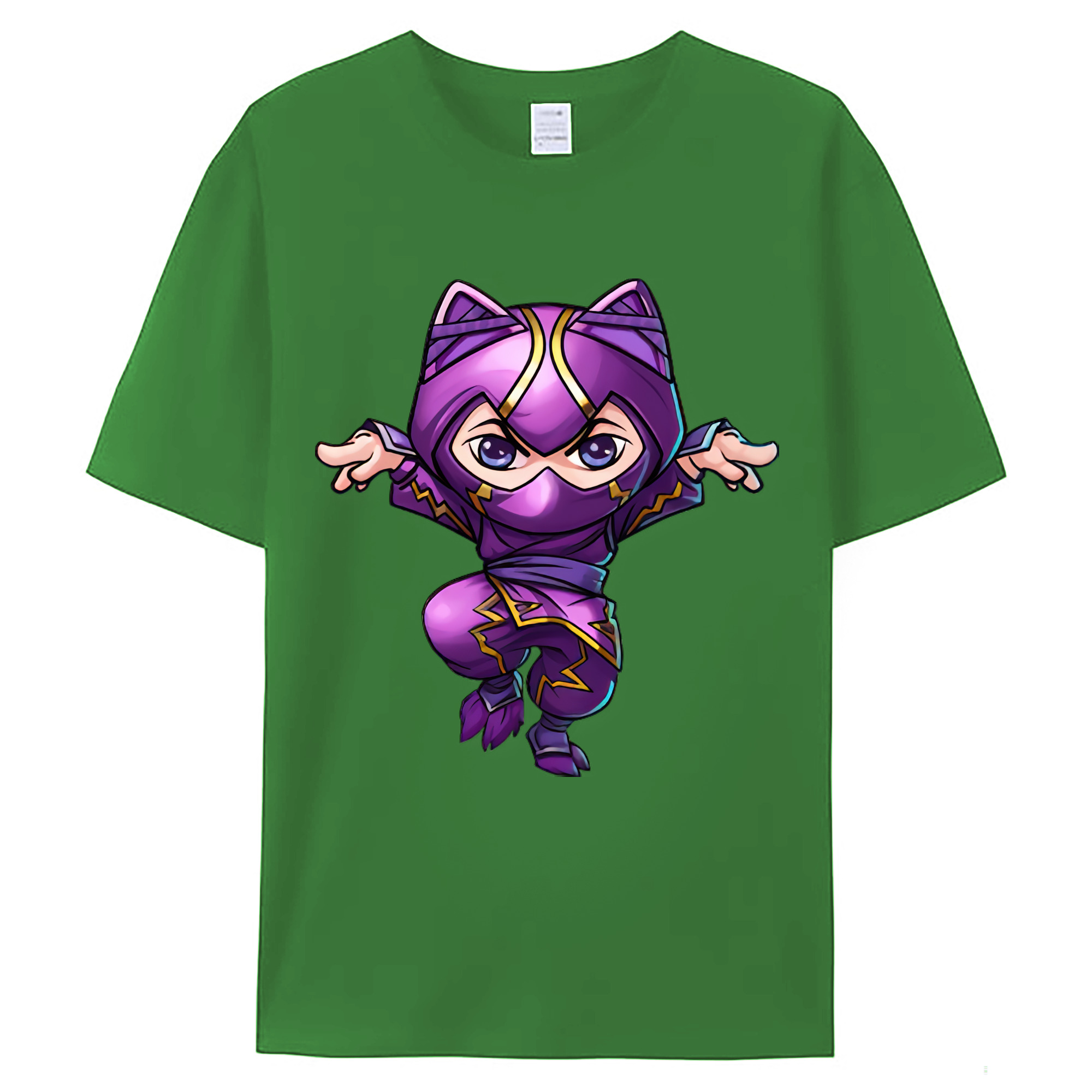 （画像用） リーグ・オブ・レジェンド League of Legends LOL レディースカジュアルプリントTシャツ（綿100％）